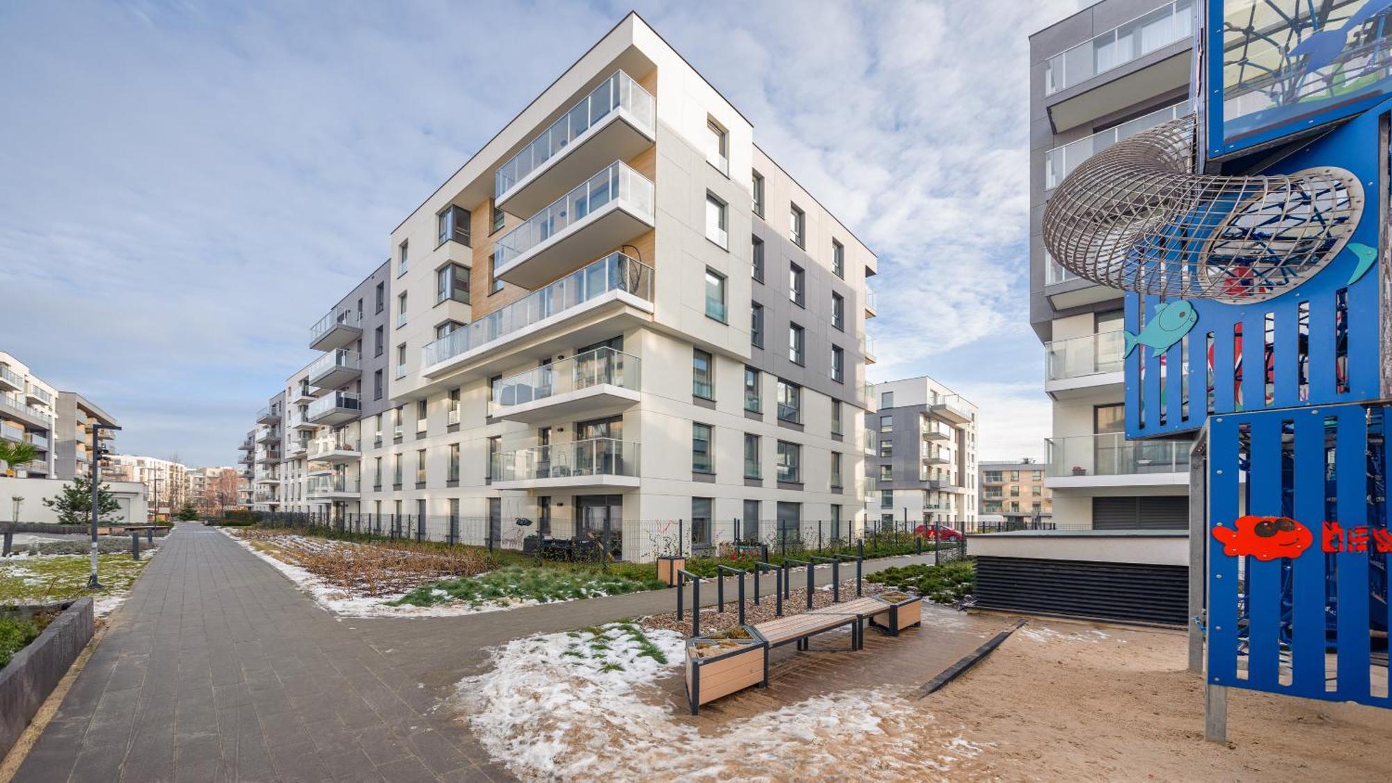 Apartamenty Sun & Snow Przystan Letnica Гданськ Екстер'єр фото