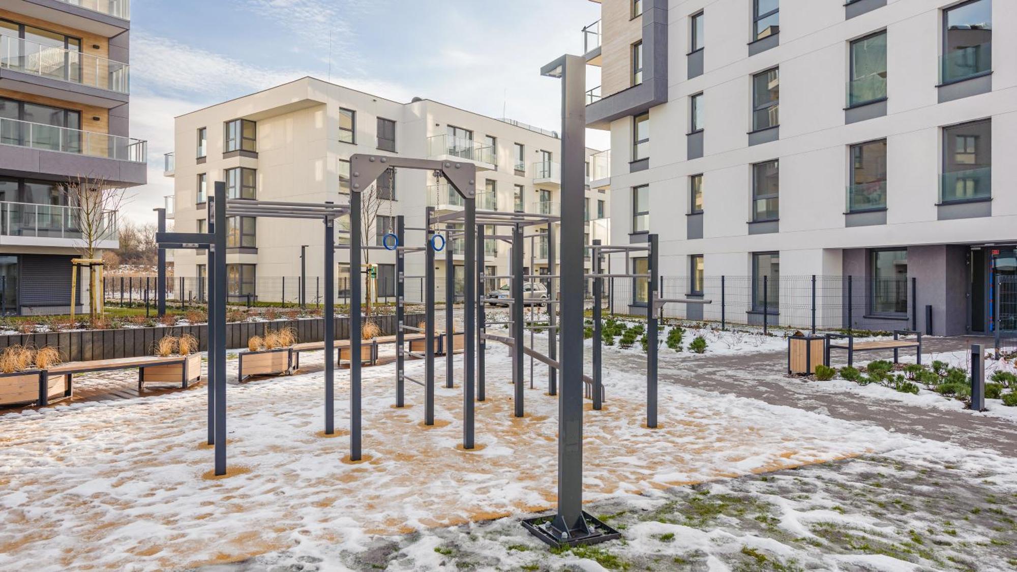 Apartamenty Sun & Snow Przystan Letnica Гданськ Екстер'єр фото